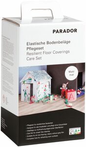 PARADOR Bodenpflegemittel (Set), für elastische Bodenbeläge, matt