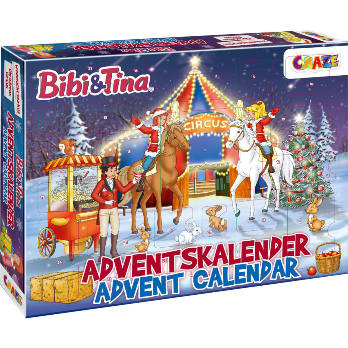 Adventskalender Bibi & Tina von Jako-o für 29,99 € ansehen!