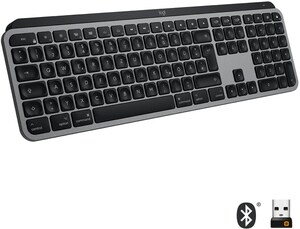 MX Keys (DE) für Mac Bluetooth Tastatur space grau