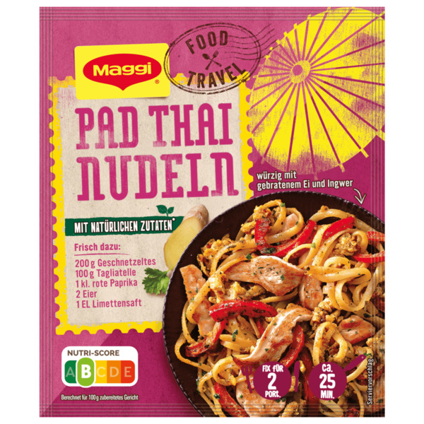Maggi Foodtravel Pad Thai Nudeln 26g von REWE für 0,49 € ansehen!