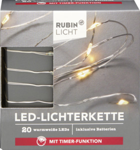 Rubin Licht LED-Lichterkette