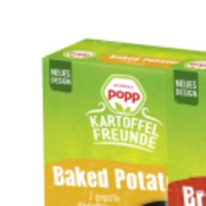 Popp Bratkartoffeln, Baked Potatoes, Kartoffelgratin oder Rosmarin-Kartoffeln