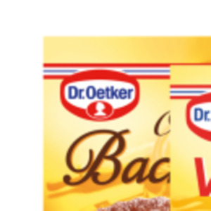 Dr. Oetker Vanillin/Bourbon-Vanillezucker oder original Backin Backpulver
