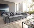 Bild 1 von Sofa Navin 275x116 cm Grau Couch mit Kissen