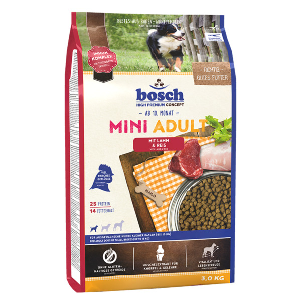 Bild 1 von Bosch Mini Adult Lamm & Reis 3kg