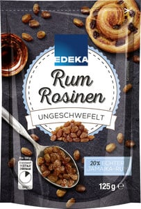 EDEKA Rum Rosinen ungeschwefelt 125 g