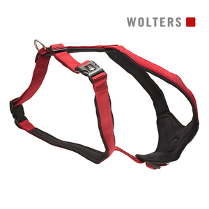 Wolters Geschirr Professional Comfort Rot/Schwarz 35-40cm x 25mm
