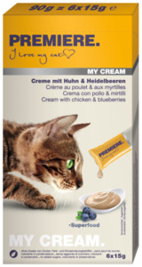 PREMIERE My Cream 11x6x15g Huhn & Heidelbeeren