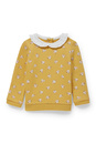 Bild 1 von C&A Baby-Sweatshirt-geblümt, Gelb, Größe: 62