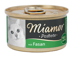Miamor Fleischpastete 12x85g Fasan