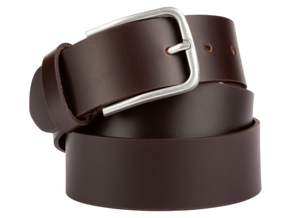 Bild 4 von LIVERGY® Herren Ledergürtel, mit klassischer Dornschließe