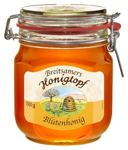 Breitsamer Honigtopf Blütenhonig flüssig (1 kg)
