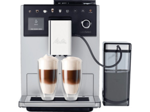 MELITTA Latte Select F 630-201 Kaffeevollautomat Silber/Schwarz