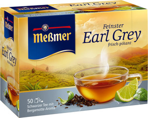 Meßmer Tee Earl Grey 50ST 87,5G