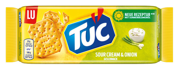 Bild 1 von De Beukelaer Tuc Cracker Sour Cream & Onion 100 g