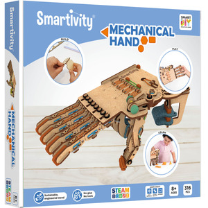 Smartivity Holz-Bausatz Mechanische Hand