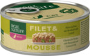 Bild 1 von REAL NATURE Filet & Mousse Adult 6x85g Huhn & Pute mit Brokkoli und Leinöl