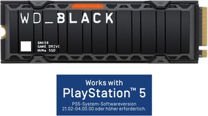 Western Digital WD Black SN850 M.2 Heatsink (1TB) Solid-State-Drive