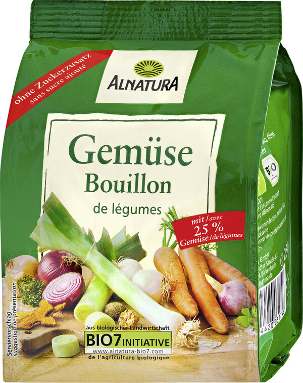 Bild 1 von Alnatura Bio Gemüse Bouillon Nachfüllpackung 250G
