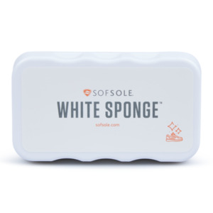 SofSole White Sponge - Unisex Schuhpflege