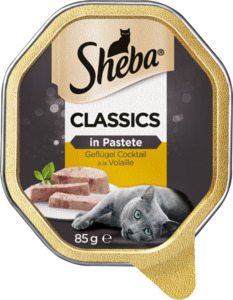 Sheba Classics in Pastete 22x85g Geflügel Cocktail