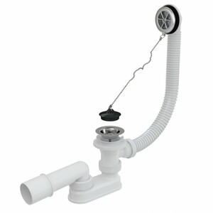 TrendLine Ab- und Überlaufgarnitur
, 
für Badewannen, mit Stopfen und Kette
