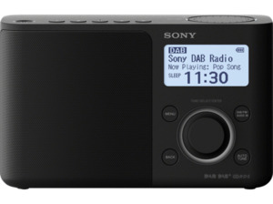 SONY XDR-S61D DAB+ Radio in Schwarz