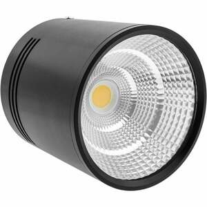 LED Fokus Oberfläche COB Lampe 12W 220VAC 3000K schwarz 100mm - Bematik