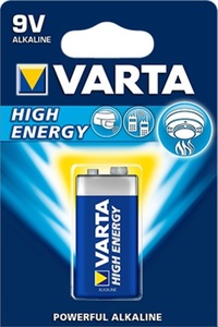 Varta High Energy 9V E-Block Batterie Type 4922