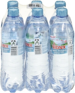 Vitrex Mineralwasser sanft perlend PET 6x 500 ml