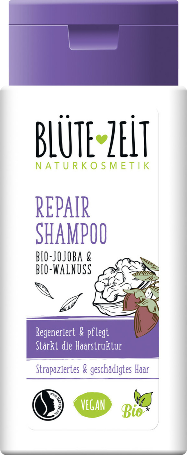 Bild 1 von Blütezeit Shampoo Repair Bio Walnuss & Jojoba 200ml
