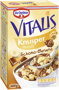 Dr.Oetker Vitalis Knusper Schoko-Banane 600 g