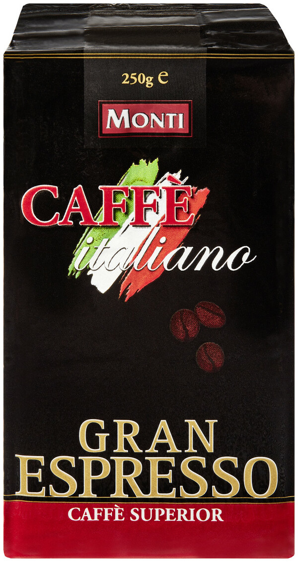 Bild 1 von Monti Espresso Italiano gemahlen 250G