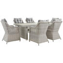 Bild 1 von Ambia Garden DINING-LOUNGESET Hellgrau Dunkelgrau