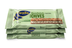 Wasa Sandwich Cheese & Chives 3x 37 g