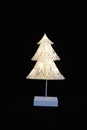 Bild 1 von Tarrington House Weihnachtsbaum auf Fuß, Kunststoff/ PVC/ Kupfer, 20 x 6 x 40 cm, 10 LEDs, 0.9 W, warmweiß