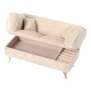 Schmuckbox im Couch-Style, ca. 22x8x14cm