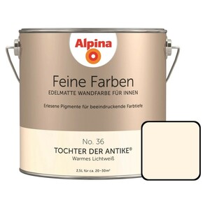 Alpina Feine Farben No. 36 Tochter der Antike 2,5L warmes lichtweiß, edelmatt