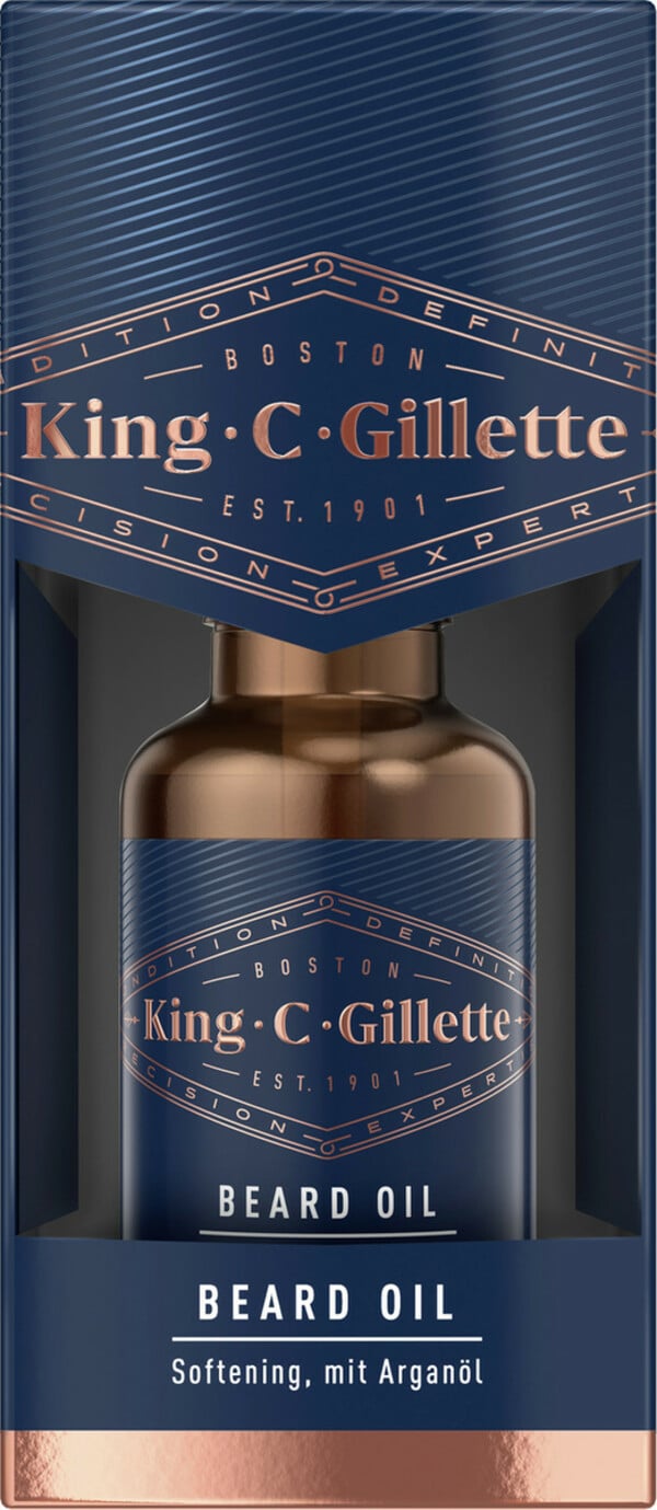 Bild 1 von Gilette King C.Gillette Bartöl 30ML