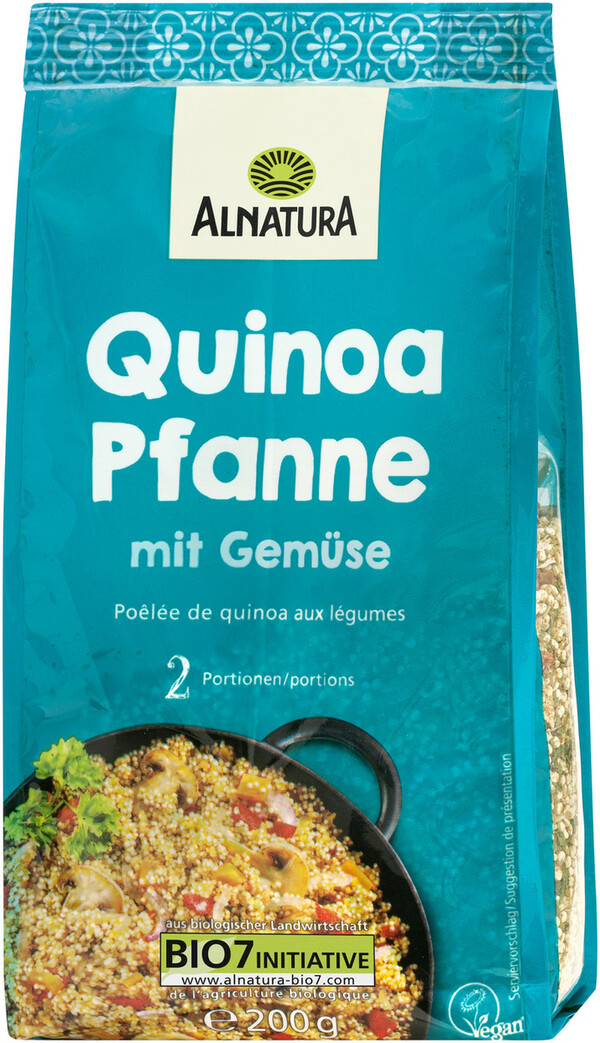 Bild 1 von Alnatura Bio Quinoa-Pfanne mit Gemüse 200G