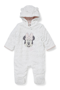 C&A Minnie Maus-Baby-Overall, Weiß, Größe: 50