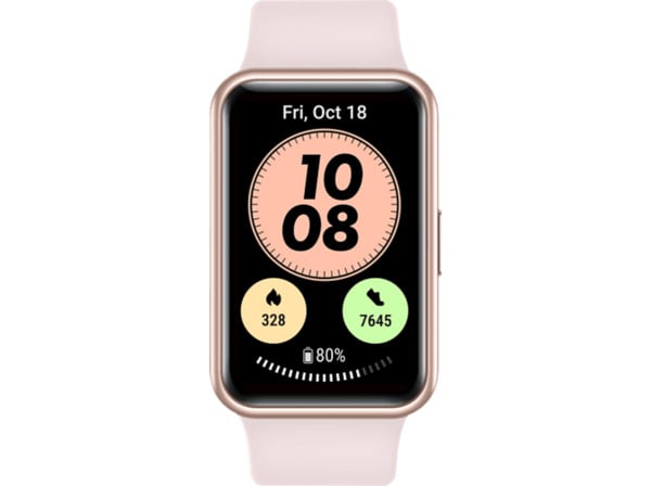 Bild 1 von HUAWEI Watch Fit new Smartwatch Silikon, 80-120 mm (Standard), 80-102 (kurz), Sakura Pink