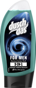 Duschdas 2 in 1 Duschgel & Shampoo For Men 250 ml