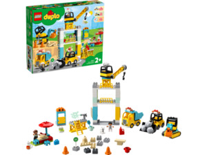 LEGO 10933 Große Baustelle mit Licht und Ton Bausatz, Mehrfarbig