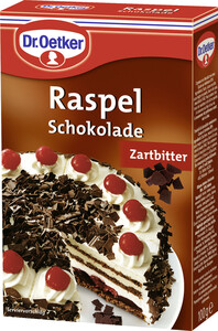 Dr.Oetker Raspel Schokolade zartbitter 100 g