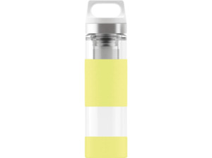 SIGG 8788.5 H&C Glass Trinkflasche in Gelb