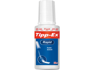 BIC Tipp-Ex Rapid Korrekturflüssigkeit, Weiß