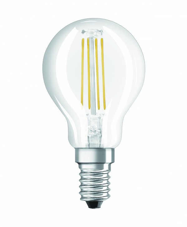 Bild 1 von Osram LED Base Classic E14 5 er-Pack P 40 , Filament, klar
, 
P 40 , Filament, klar