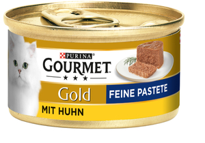 Gourmet Gold Feine Pastete 12x85g Huhn