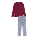 Bild 1 von Mädchen-Pyjama aus reiner Baumwolle, 2-teilig